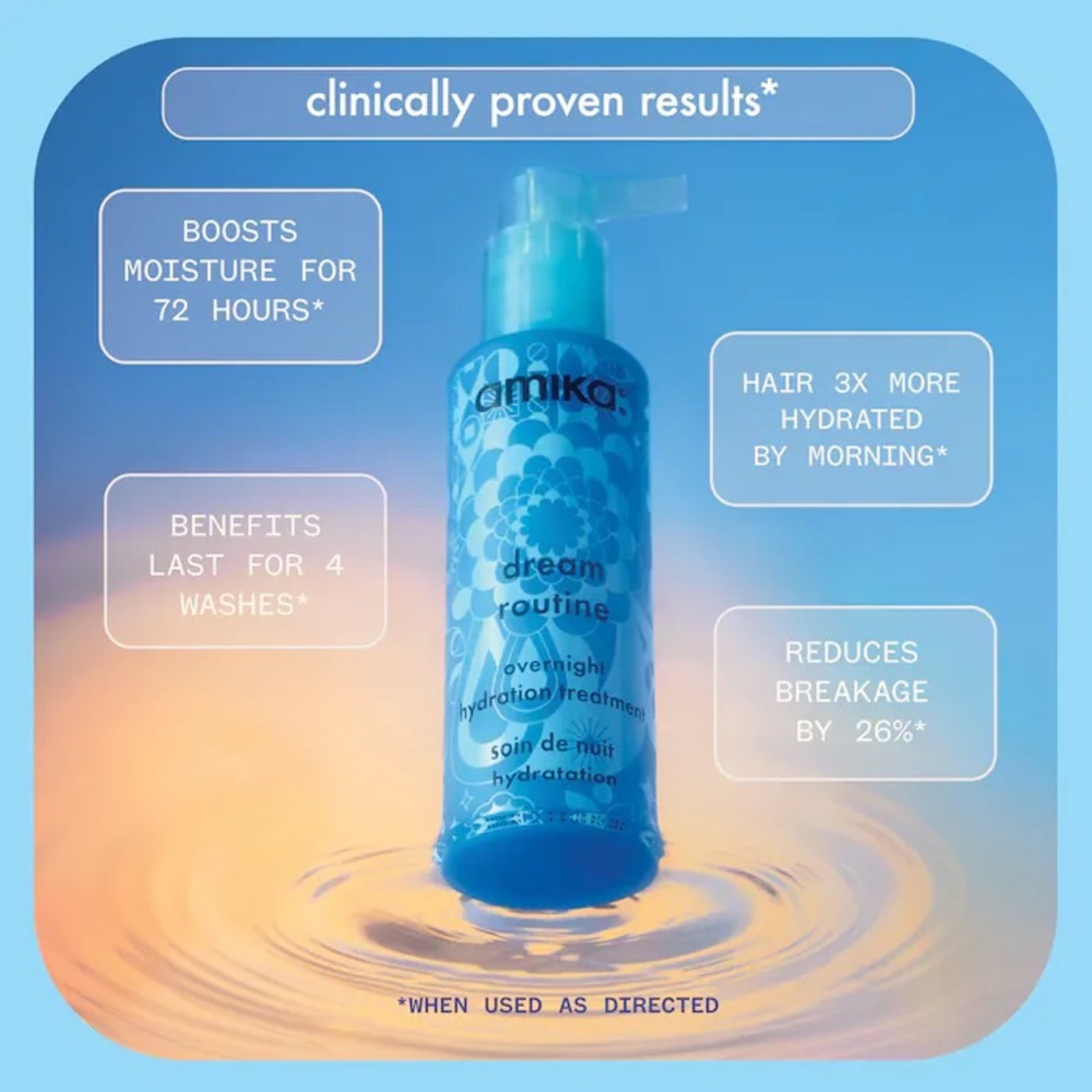 New Amika Dream Routine Overnight Hydrating Hair Mask - Picture 4 of 7